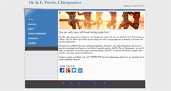 Desktop Screenshot of kpurvischiropractic.com